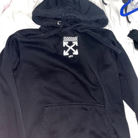 Jackets & Coats | Fake Offwhite Hoodie | Poshmark